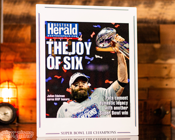 Boston Herald New England Patriots 2019 Super Bowl Front Page - FEB 4, 2019