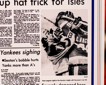 The Journal News Islanders 1982 STANLEY CUP Front Page - MAY 17, 1982