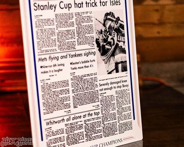 The Journal News Islanders 1982 STANLEY CUP Front Page - MAY 17, 1982