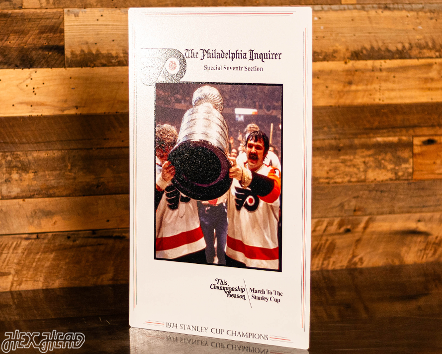 The Philadelphia Inquirer Flyers 1974 STANLEY CUP Front Page - MAY 20, 1974