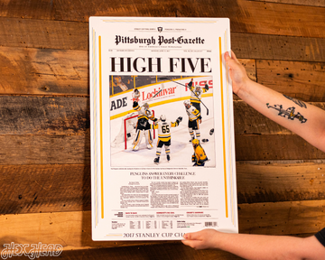 Pittsburgh Post-Gazette Penguins 2017 STANLEY CUP Front Page - JUNE 12, 2017