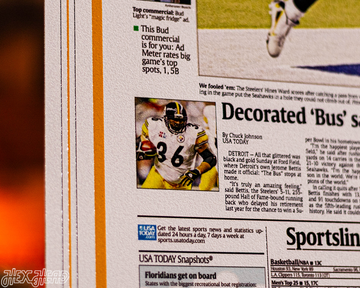 USA Today Pittsburgh Steelers 2006 Super Bowl Front Page - FEB 6, 2006