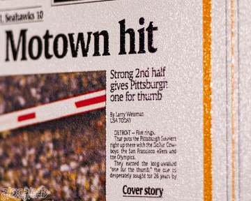 USA Today Pittsburgh Steelers 2006 Super Bowl Front Page - FEB 6, 2006