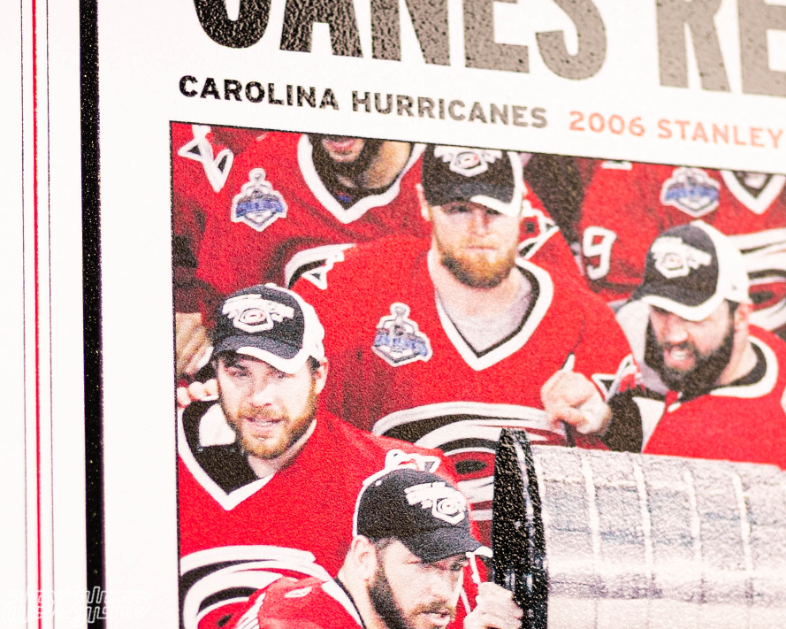 2006 Stanley Cup Front Page - JUNE 21, 2006 Metal Wall Art