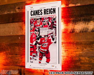 2006 Stanley Cup Front Page - JUNE 21, 2006 Metal Wall Art