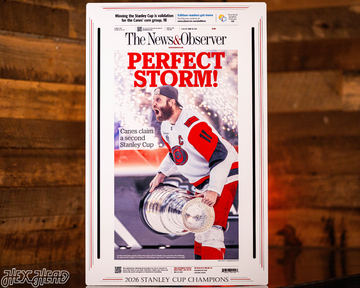 2026 Stanley Cup Front Page - JUNE 16, 2026 Metal Wall Art