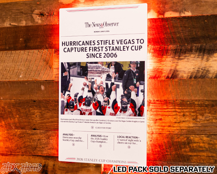 2026 Stanley Cup Front Page - JUNE 15, 2026 Metal Wall Art
