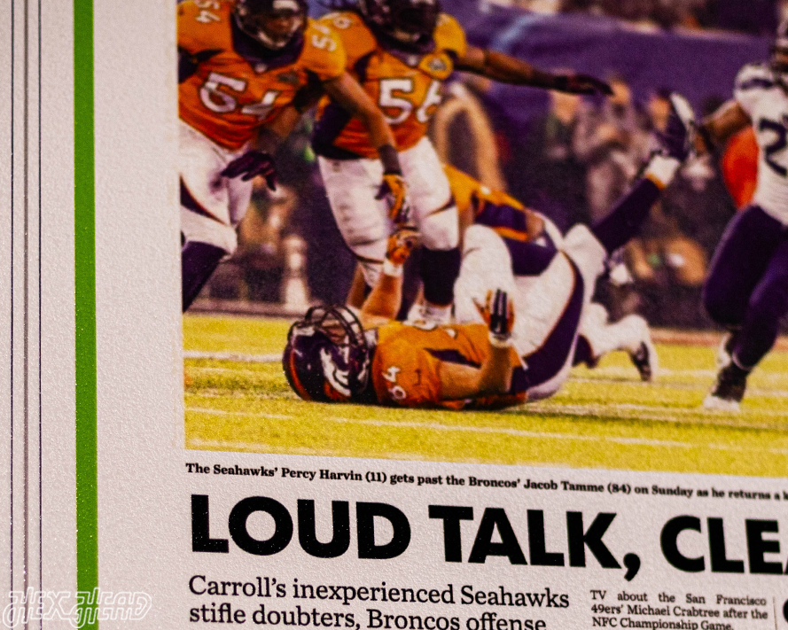 USA Today Seattle Seahawks 2014 Super Bowl Front Page - FEB 3, 2014