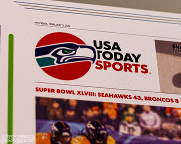 USA Today Seattle Seahawks 2014 Super Bowl Front Page - FEB 3, 2014