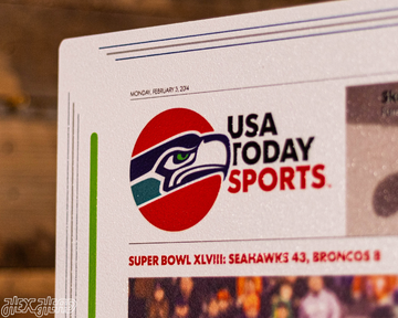 USA Today Seattle Seahawks 2014 Super Bowl Front Page - FEB 3, 2014