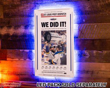 St Louis Post Dispatch Blues 2019 STANLEY CUP Front Page - APRIL 6, 2019
