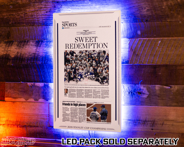 Tampa Bay Times Lightning 2020 STANLEY CUP Front Page - SEP 29, 2020