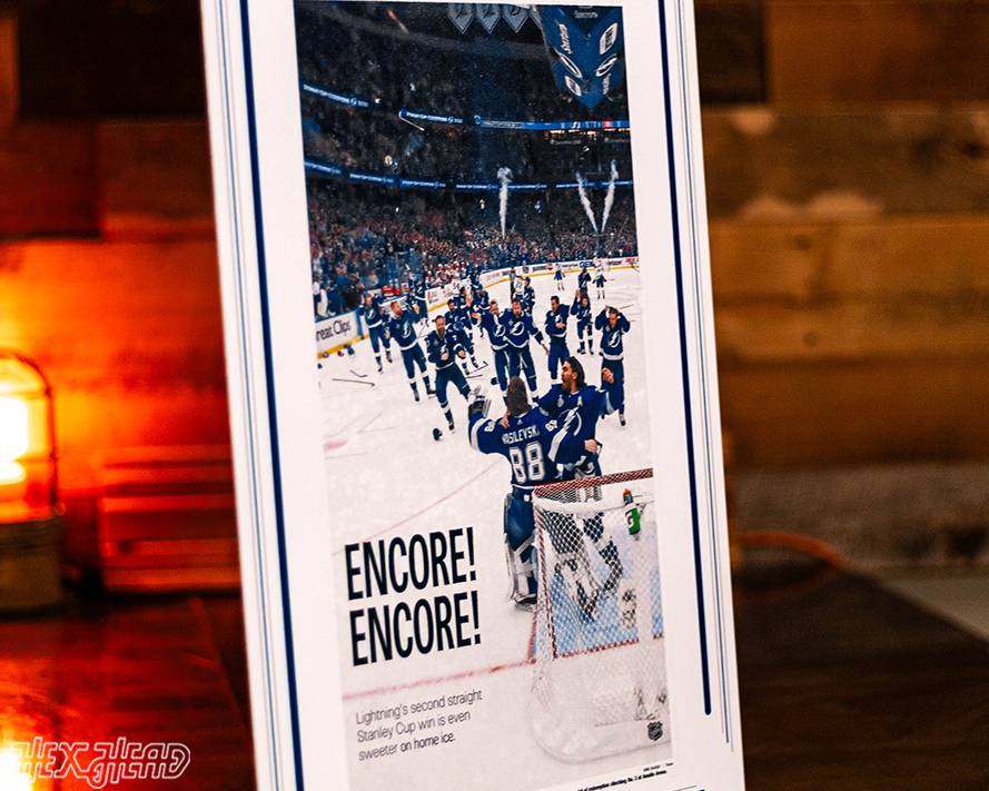 Tampa Bay Times Lightning 2021 STANLEY CUP Front Page - JULY 8, 2021