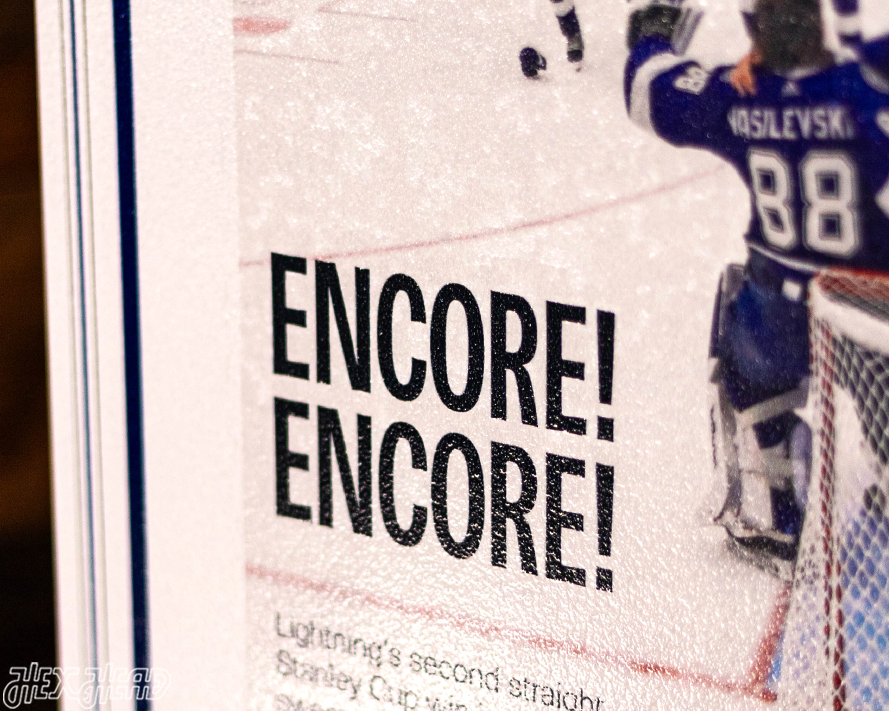 Tampa Bay Times Lightning 2021 STANLEY CUP Front Page - JULY 8, 2021