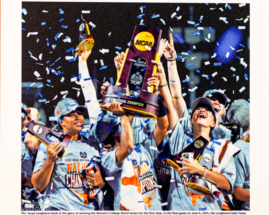 USA Today Longhorns 2025 Women's College World Series Front Page - JUNE 7, 2025
