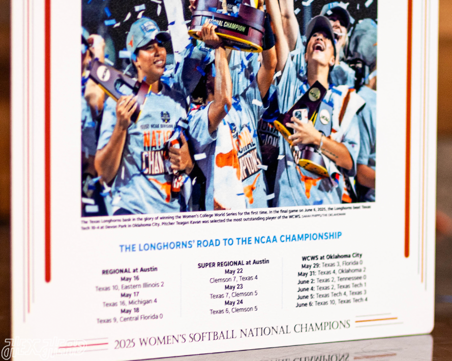 USA Today Longhorns 2025 Women's College World Series Front Page - JUNE 7, 2025