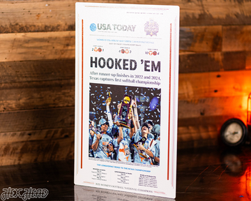USA Today Longhorns 2025 Women's College World Series Front Page - JUNE 7, 2025