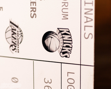 Personalized New York Knicks 1973 NBA Finals Ticket Stub Single Layer Metal Wall Art