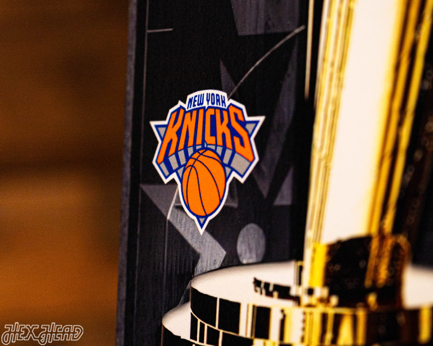 Personalized New York Knicks 2026 NBA Finals Ticket Stub Single Layer Metal Wall Art