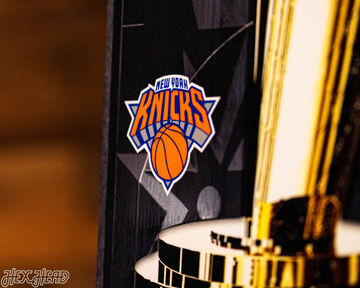Personalized New York Knicks 2026 NBA Finals Ticket Stub Single Layer Metal Wall Art