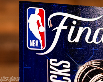 New York Knicks GAME 4 2026 NBA Finals Ticket Stub Single Layer Metal Wall Art