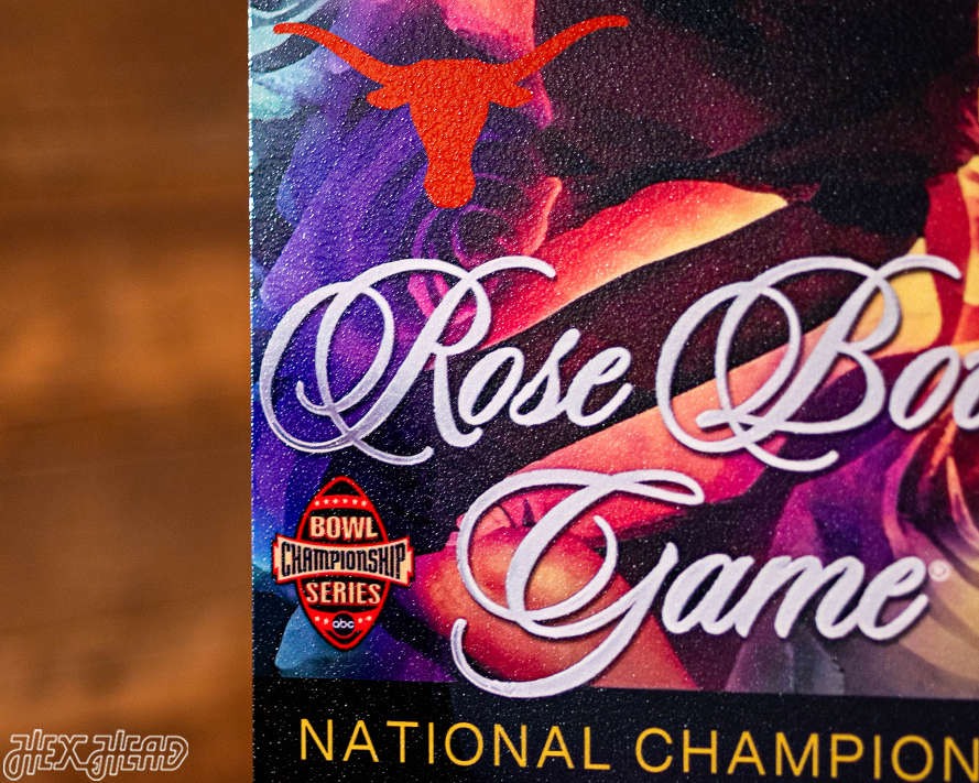 Texas Longhorns 2006 National Championship Ticket Stub Single Layer Metal Wall Art