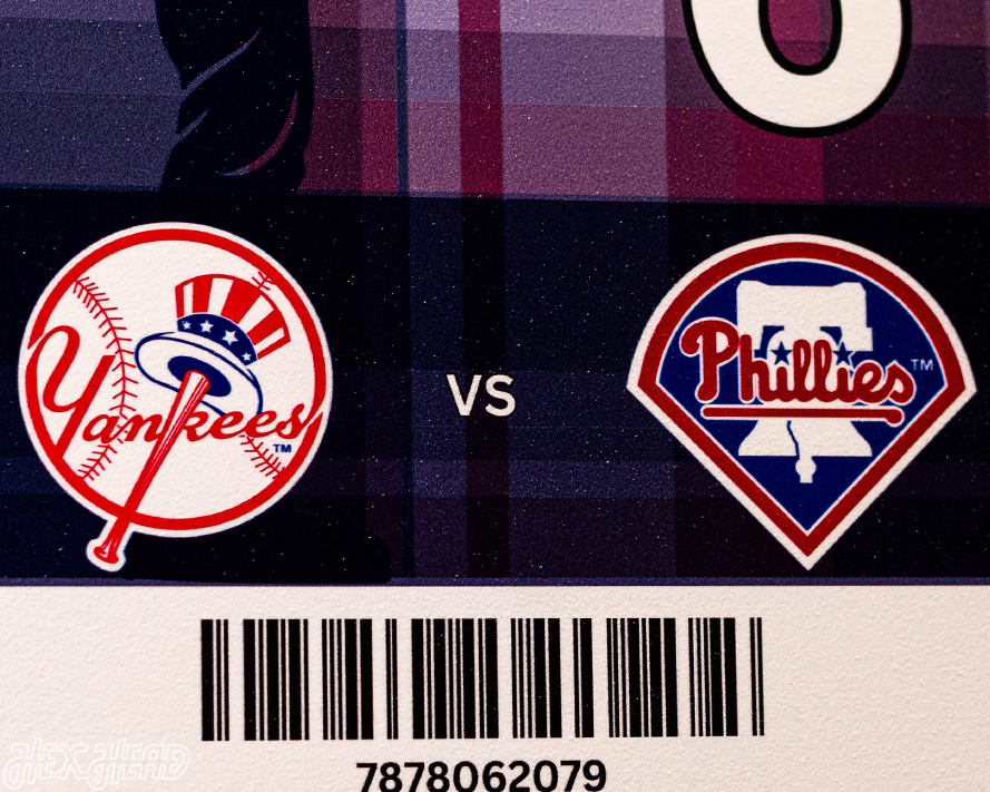 New York Yankees 2009 World Series Ticket Stub Single Layer Metal Wall Art