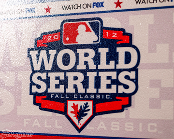 San Francisco Giants 2012 World Series Ticket Stub Single Layer Metal Wall Art