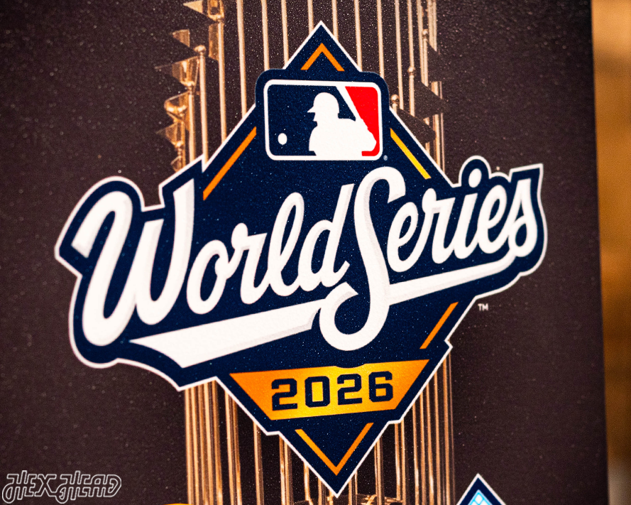 2026 World Series Ticket Stub Single Layer Metal Wall Art