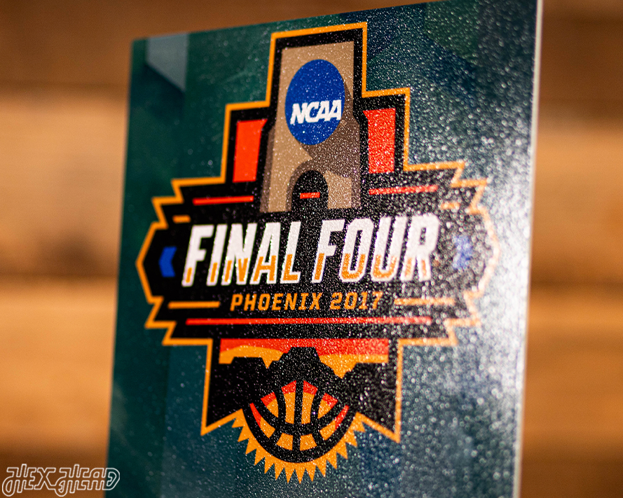 North Carolina Tar Heels 2017 National Basketball Championship Ticket Stub Single Layer Metal Wall Art