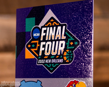 Kansas Jayhawks 2022 National Basketball Championship Ticket Stub Single Layer Metal Wall Art