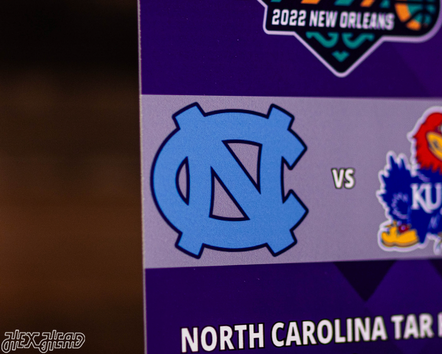 Kansas Jayhawks 2022 National Basketball Championship Ticket Stub Single Layer Metal Wall Art