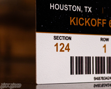 Michigan Wolverines 2024 National Championship Ticket Stub Single Layer Metal Wall Art