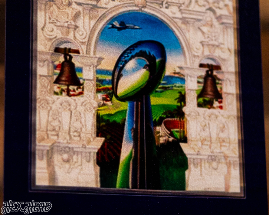 Washington Commanders Personalized Super Bowl XXII Ticket Stub Single Layer Metal Wall Art