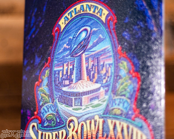 Dallas Cowboys Personalized Super Bowl XXVIII Ticket Stub Single Layer Metal Wall Art