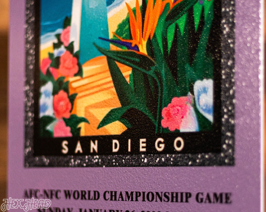 Tampa Bay Buccaneers Super Bowl XXXVII Ticket Stub Single Layer Metal Wall Art