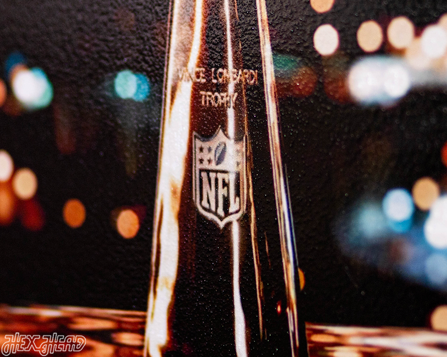 New Orleans Saints Super Bowl XLIV Ticket Stub Single Layer Metal Wall Art