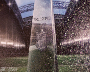 Green Bay Packers Super Bowl XLV Ticket Stub Single Layer Metal Wall Art