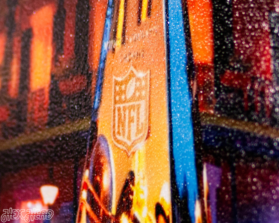Baltimore Ravens Personalized Super Bowl XLVII Ticket Stub Single Layer Metal Wall Art