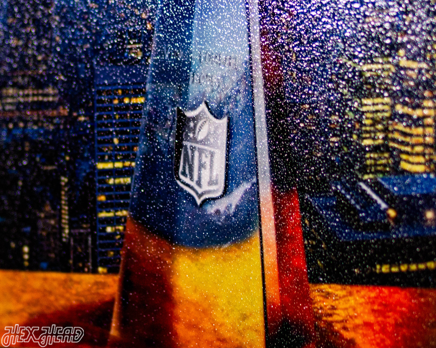 Seattle Seahawks Super Bowl XLVIII Ticket Stub Single Layer Metal Wall Art