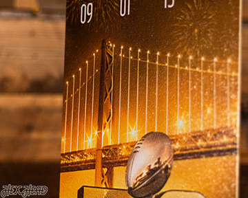 Denver Broncos Super Bowl 50 Ticket Stub Single Layer Metal Wall Art