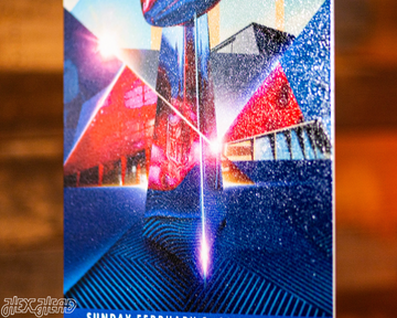 New England Patriots Super Bowl LIII Ticket Stub Single Layer Metal Wall Art