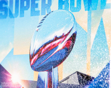 New England Patriots Super Bowl LIII Ticket Stub Single Layer Metal Wall Art