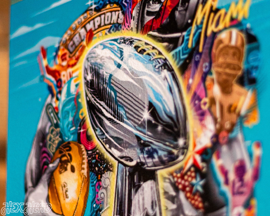 Kansas City Chiefs Super Bowl LIV Ticket Stub Single Layer Metal Wall Art