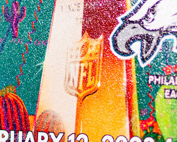 Kansas City Chiefs Super Bowl LVII Ticket Stub Single Layer Metal Wall Art