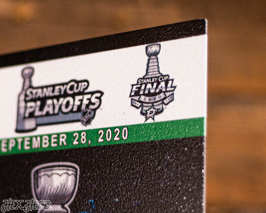 Tampa Bay Lightning 2020 Stanley Cup Ticket Stub Single Layer Metal Wall Art