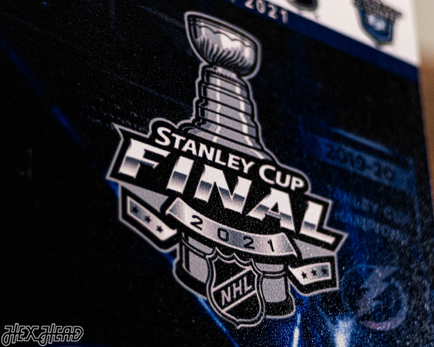 Tampa Bay Lightning 2021 Stanley Cup Ticket Stub Single Layer Metal Wall Art