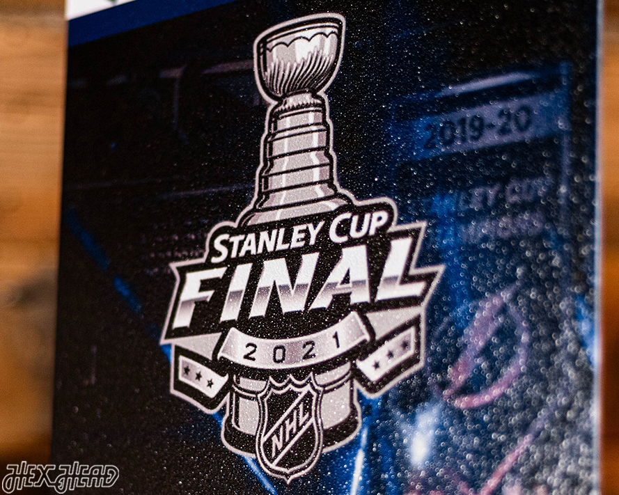 Tampa Bay Lightning 2021 Stanley Cup Ticket Stub Single Layer Metal Wall Art