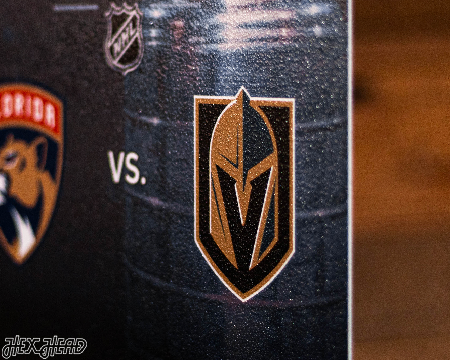 Vegas Golden Knights 2023 Stanley Cup Ticket Stub Single Layer Metal Wall Art