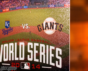 San Francisco Giants 2014 World Series Ticket Stub Single Layer Metal Wall Art